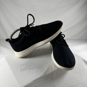 ALLBIRDS Women's Size 9 Black Merino Wool Runners Lace Up Running Sneakers